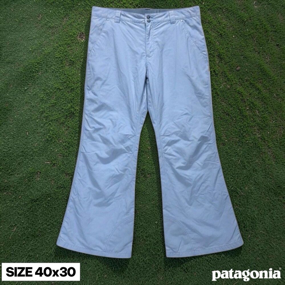 Patagonia Pants Men's 40x30 Gray Worn Wear Home Water Durable Quick Dry Pant‎